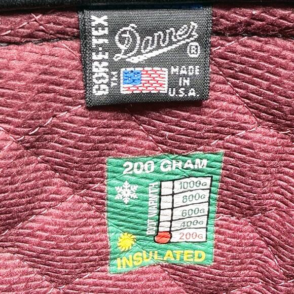 Danner Fort Lewis Mens Size 13 Combat Boots Black Leather Gore-Tex 200G USA - Picture 11 of 13